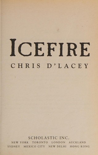 Icefire book cover