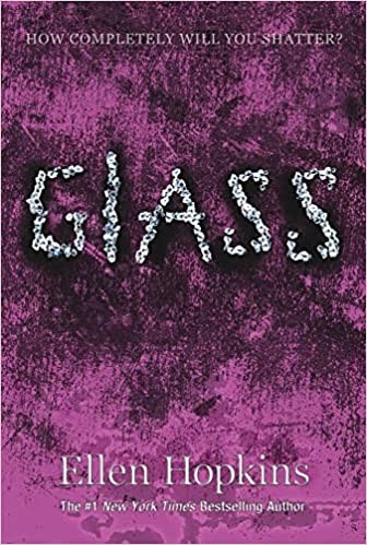 Glass book cover