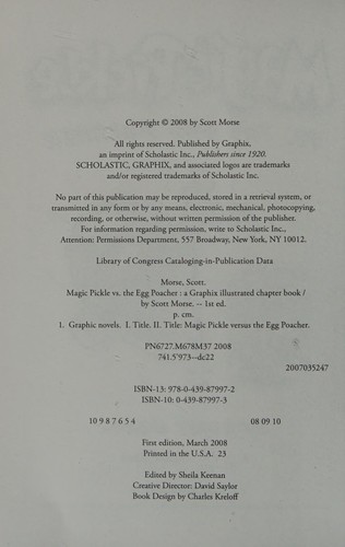 Magic Pickle vs. the Egg Poacher book cover