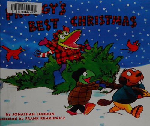 Froggy's best Christmas book cover