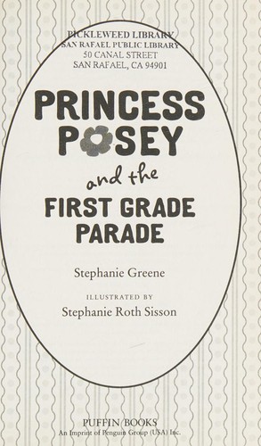 Princess Posey and the First Grade Parade book cover