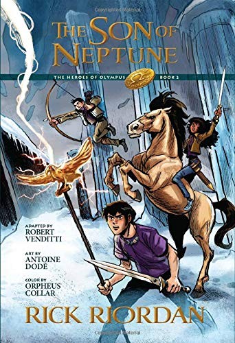 The Heroes of Olympus, Book Two, The Son of Neptune: The Graphic Novel book cover