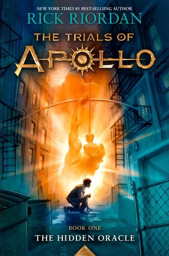 The Trials of Apollo Book One The Hidden Oracle book cover