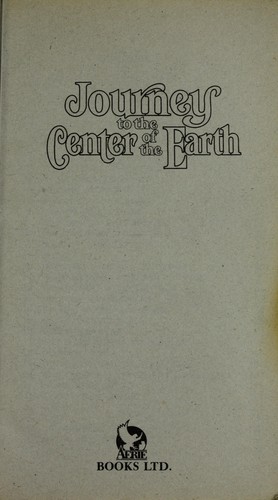 Journey to the center of the earth book cover