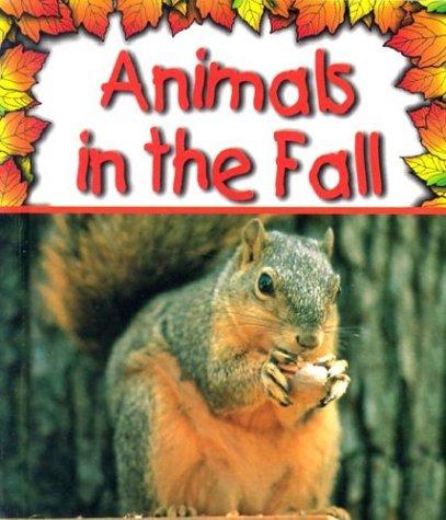 Animals in the fall book cover