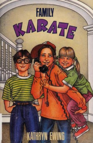 Family karate book cover