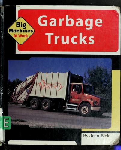 Garbage trucks book cover