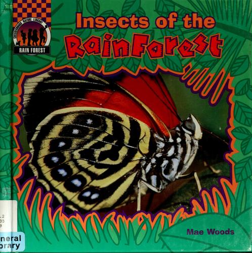 Insects of the rain forest book cover