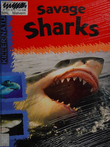 Savage sharks book cover