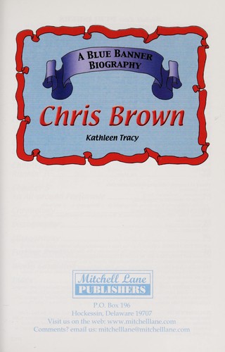 Chris Brown book cover