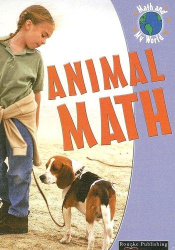 Animal math book cover
