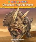 Dinosaurs that ate plants book cover