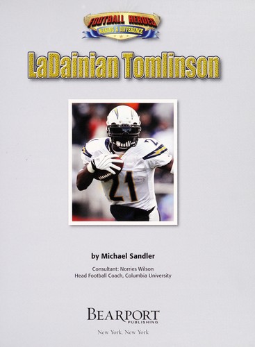 Ladainian Tomlinson book cover