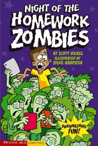 Night of the homework zombies book cover