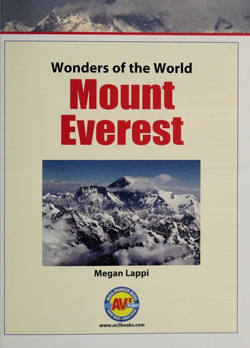 Mount Everest book cover