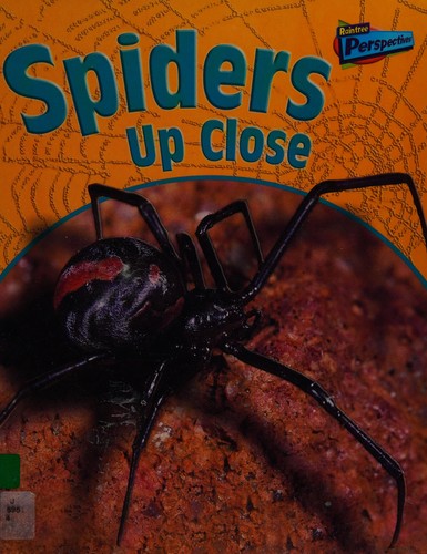 Spiders up close book cover