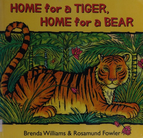 Home for a tiger, home for a bear book cover