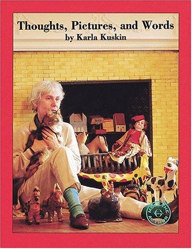 Thoughts, pictures, and words book cover