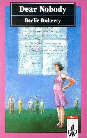 Dear nobody book cover