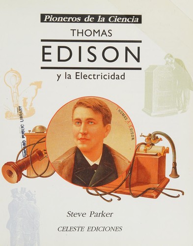 Thomas Edison and electricity book cover