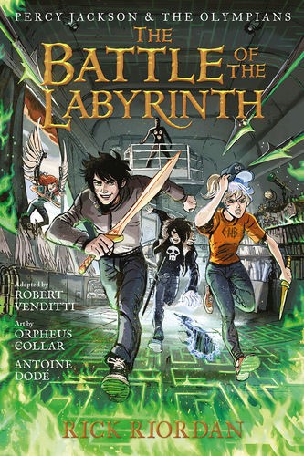 Battle of the Labyrinth book cover